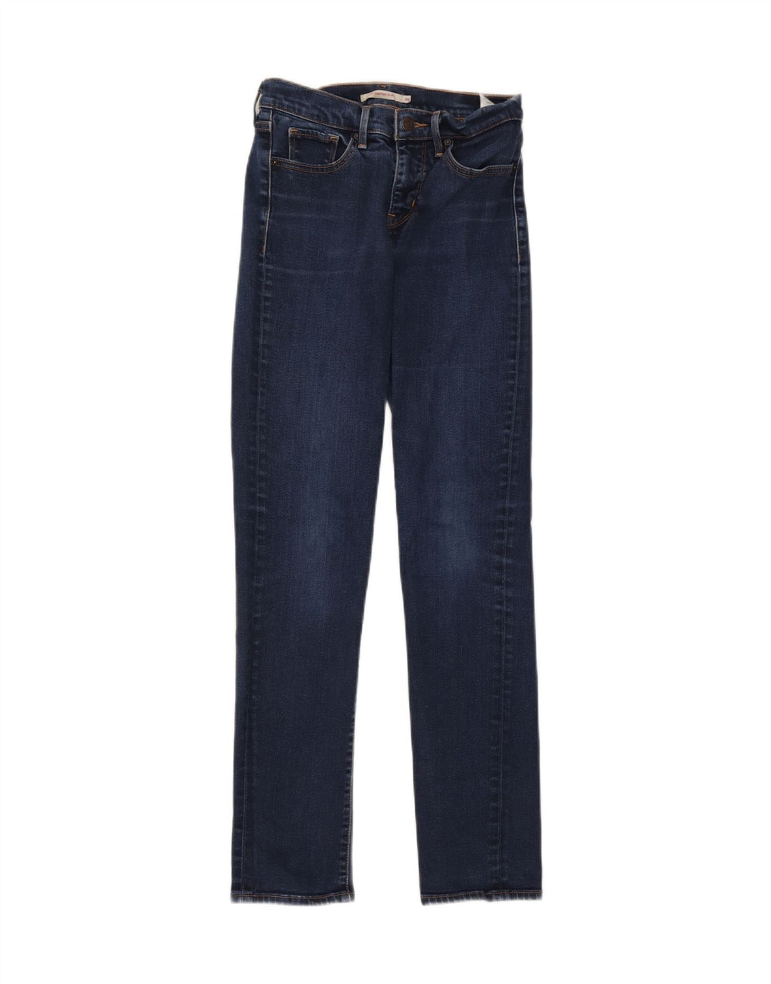 Женские облегающие джинсы Levi's W26 L29, синий хлопок
