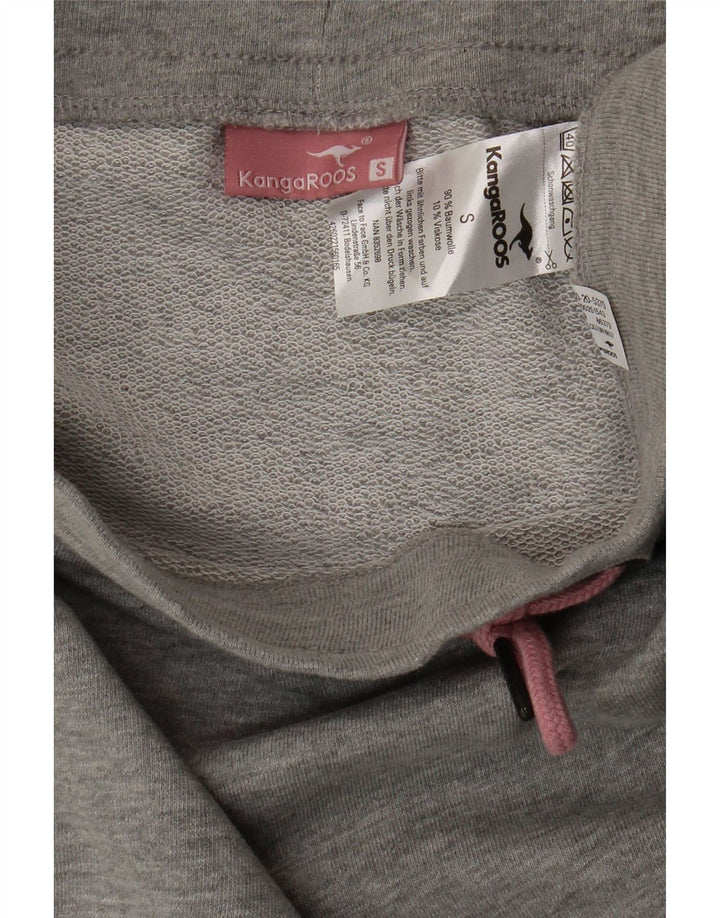 Женская юбка Kangaroos UK 10, маленькая серая, хлопковая в крапинку