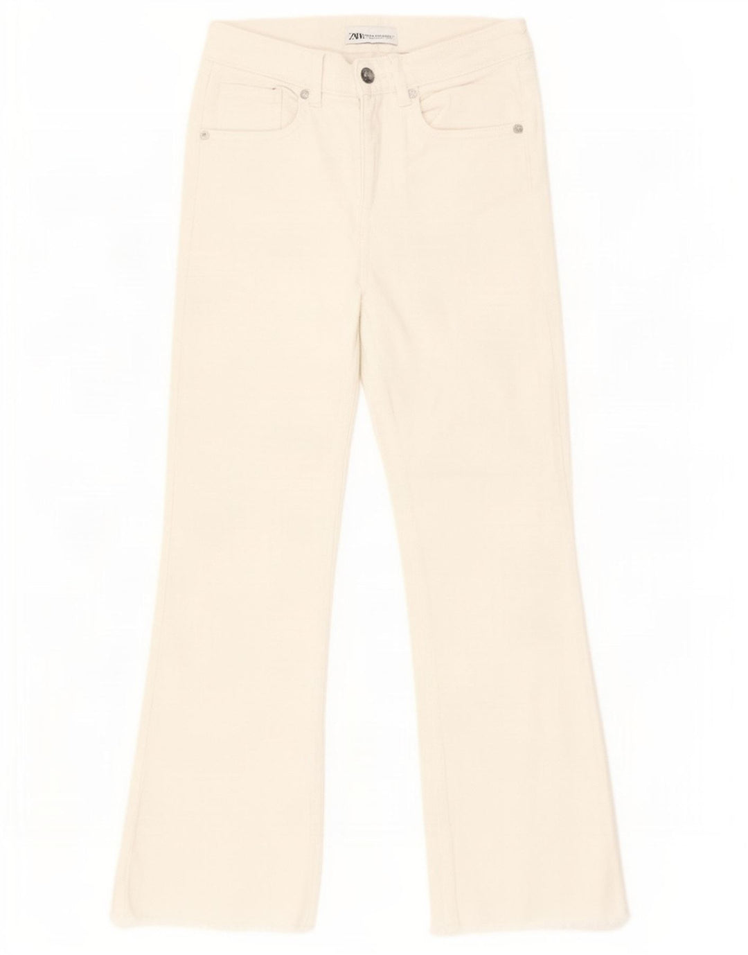 Женские джинсы Bootcut Zara EU 34 2XS W24 L25 белые