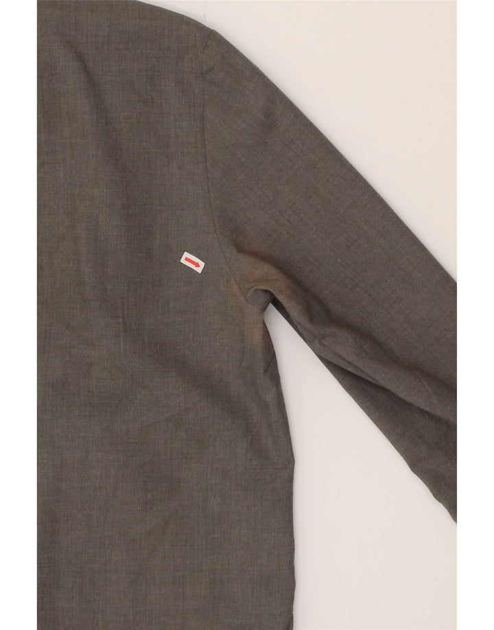 S.OLIVER Womens Oversized Bomber Jacket IT 40 Small Grey Polyester Vintage S.Oliver and Second-Hand S.Oliver from Messina Hembry 