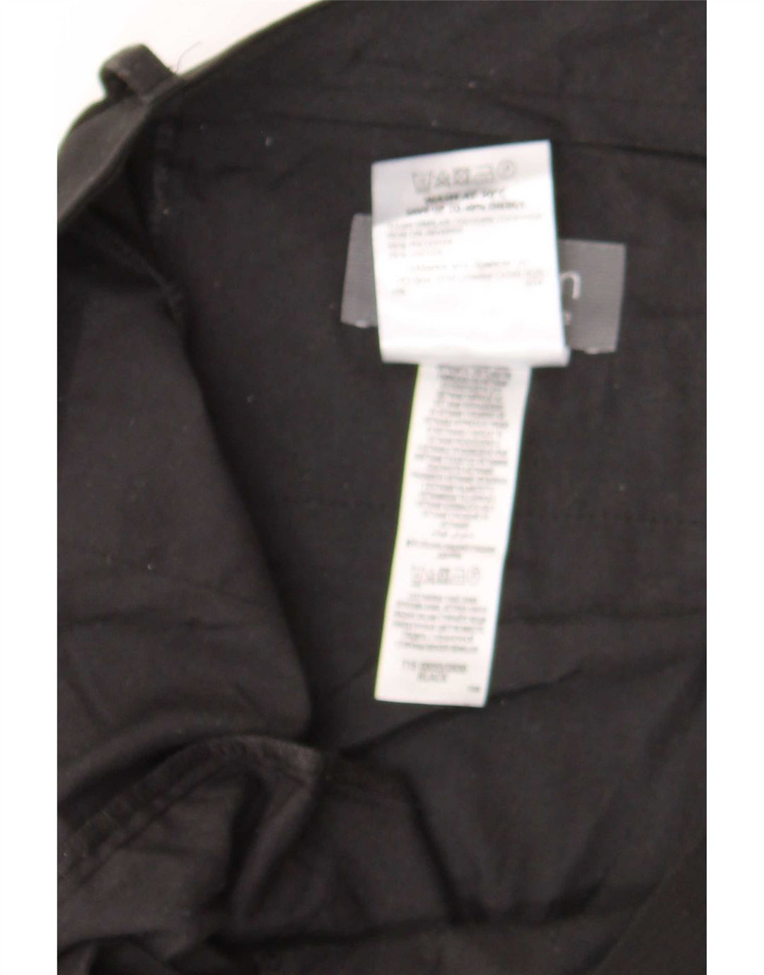 Мужские прямые костюмные брюки Marks & Spencer W39 L31 черные из полиэстера