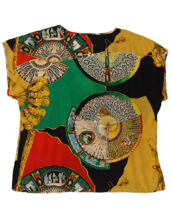 MARINA RINALDI Женская блузка оверсайз, размер 23, средний, разноцветный