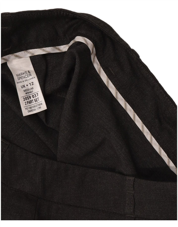 Женские костюмные брюки Marks & Spencer Bootcut UK 12 Medium W32 L29 Серые
