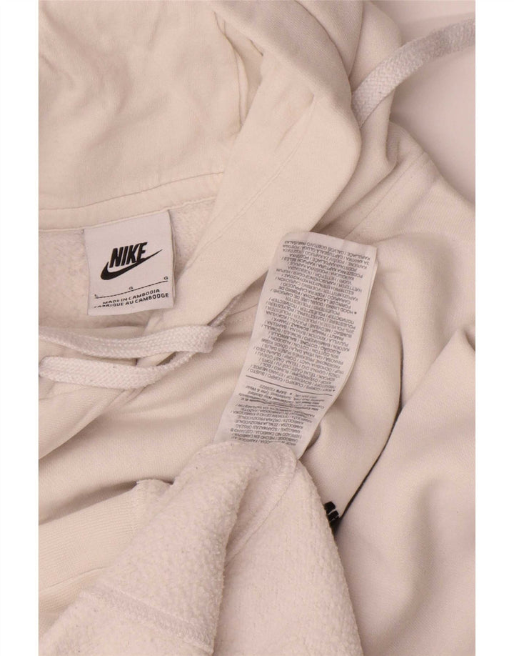 Мужской джемпер с капюшоном Nike большой размер, белый хлопок