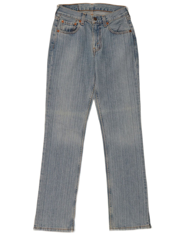 Женские прямые джинсы Levi's 595 W27 L32 синие, хлопок