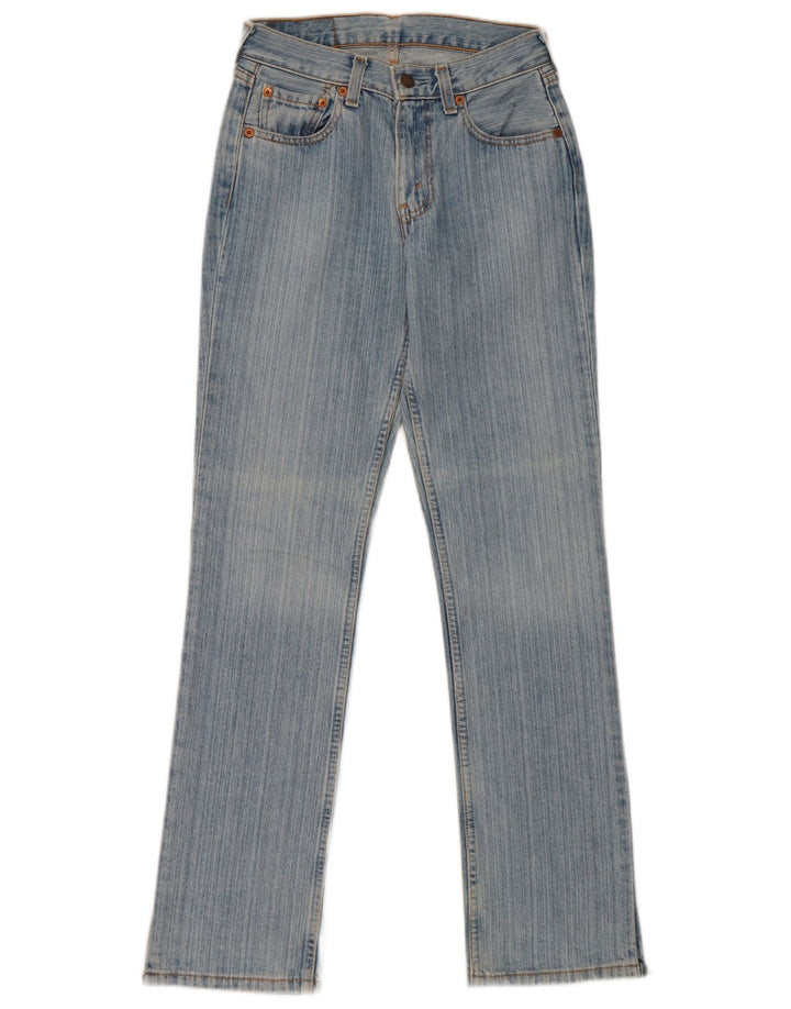 Женские прямые джинсы Levi's 595 W27 L32 синие, хлопок