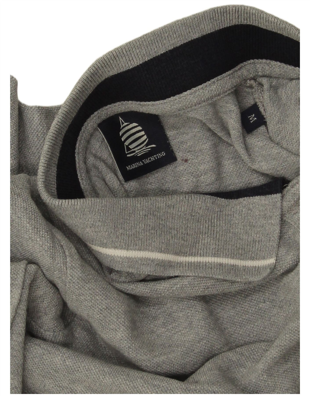 Женская рубашка поло с длинным рукавом MARINA YACHTING UK 14, средний серый в крапинку