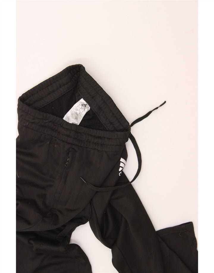 ADIDAS Mens Tracksuit Trousers Small  Black Polyester Vintage Adidas and Second-Hand Adidas from Messina Hembry 