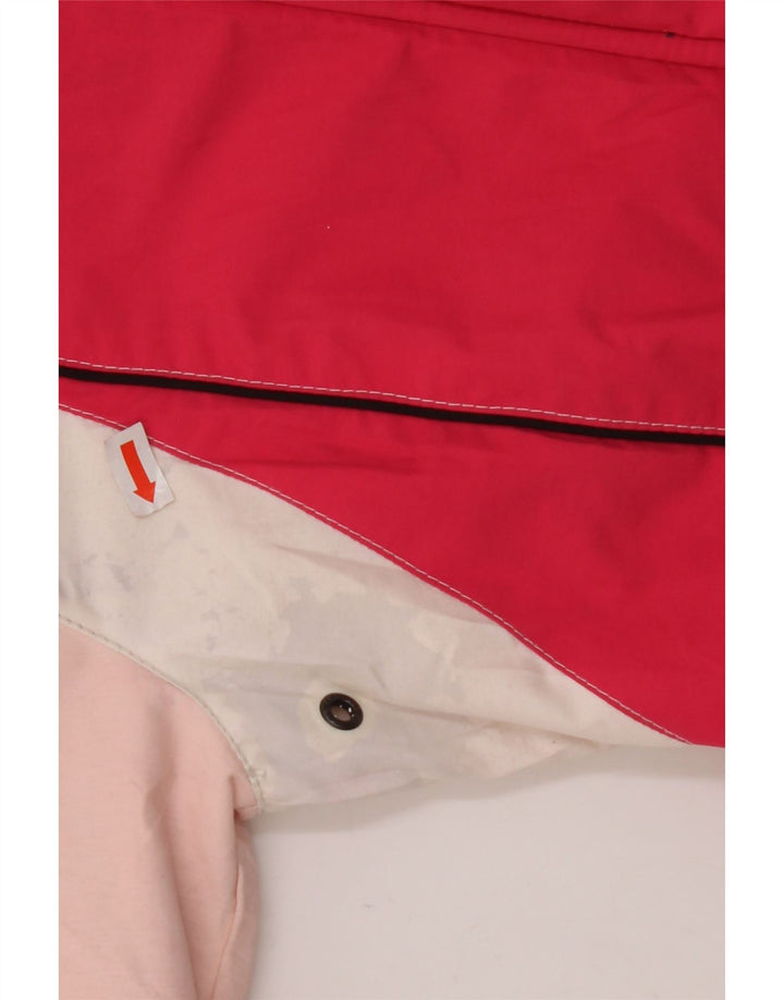 COLMAR Женская лыжная куртка с капюшоном EU 38, маленькая розовая с цветными блоками