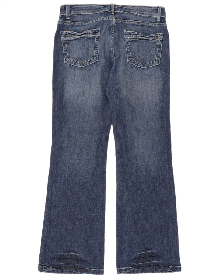 Женские джинсы Bootcut Marks & Spencer UK 12, средние W33 L30, синие, хлопок