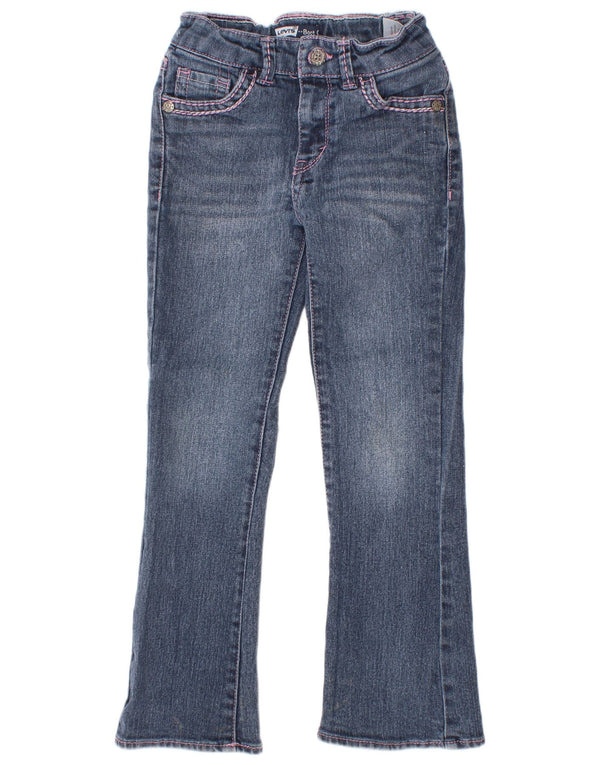 Джинсы Levi's Bootcut для девочек 5-6 лет W20 L19 Blue Ramie