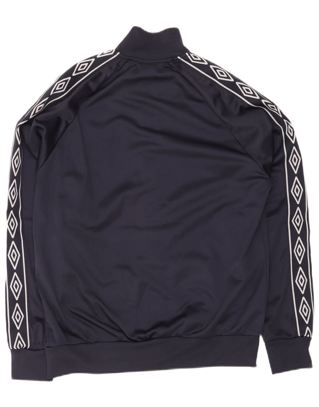 Мужской спортивный костюм Umbro, верхняя куртка, средний темно-синий, полиэстер с геометрическим рисунком