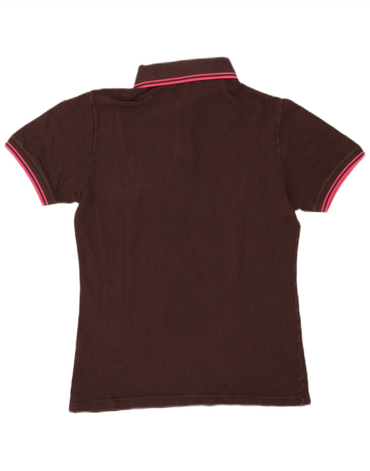 Мужская рубашка-поло Fred Perry, маленькая коричневая, хлопок