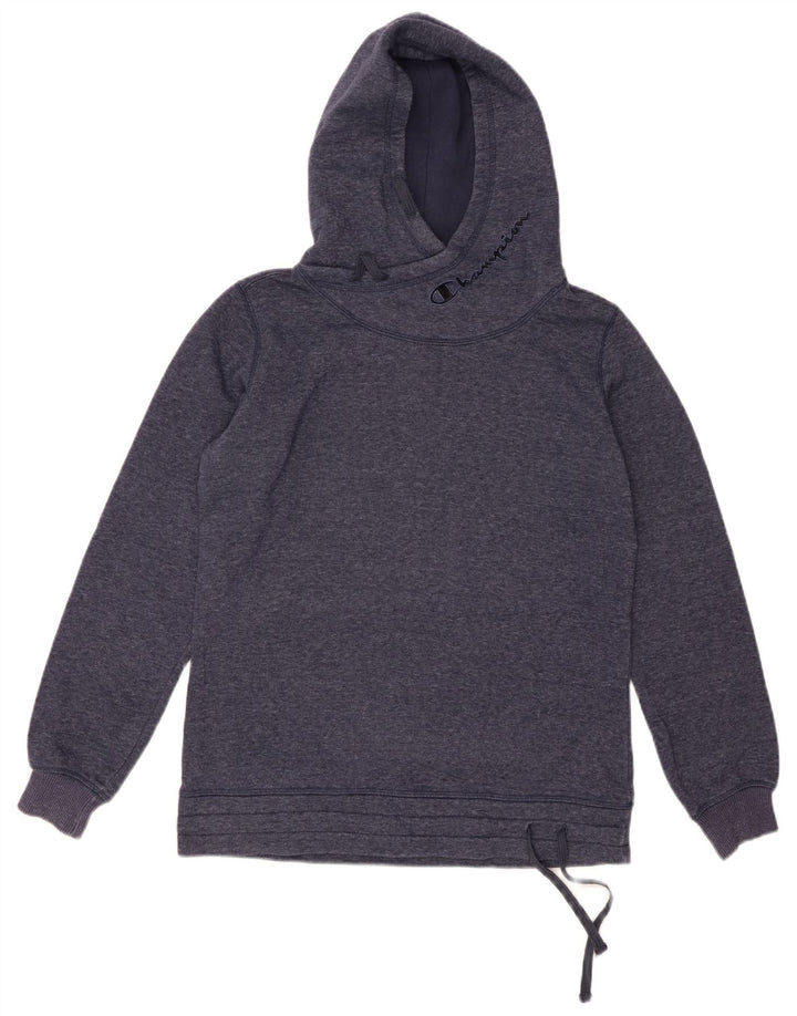 Женский джемпер с капюшоном CHAMPION UK 16, темно-синий, большой размер