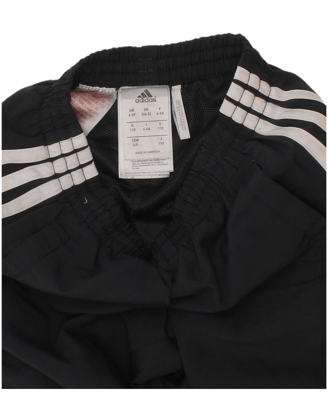 Спортивный костюм Adidas Climalite для мальчиков, брюки для бега, 4–5 лет, серый полиэстер