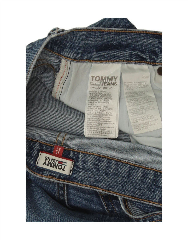 Tommy Hilfiger Женские джинсы Bootcut со средней посадкой W29 L25 Синие хлопковые