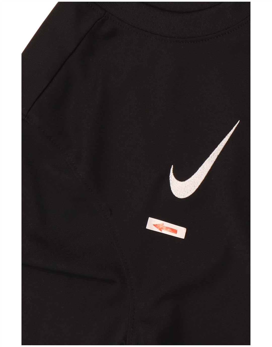 Мужская тонкая футболка Nike Dri Fit, маленький черный полиэстер