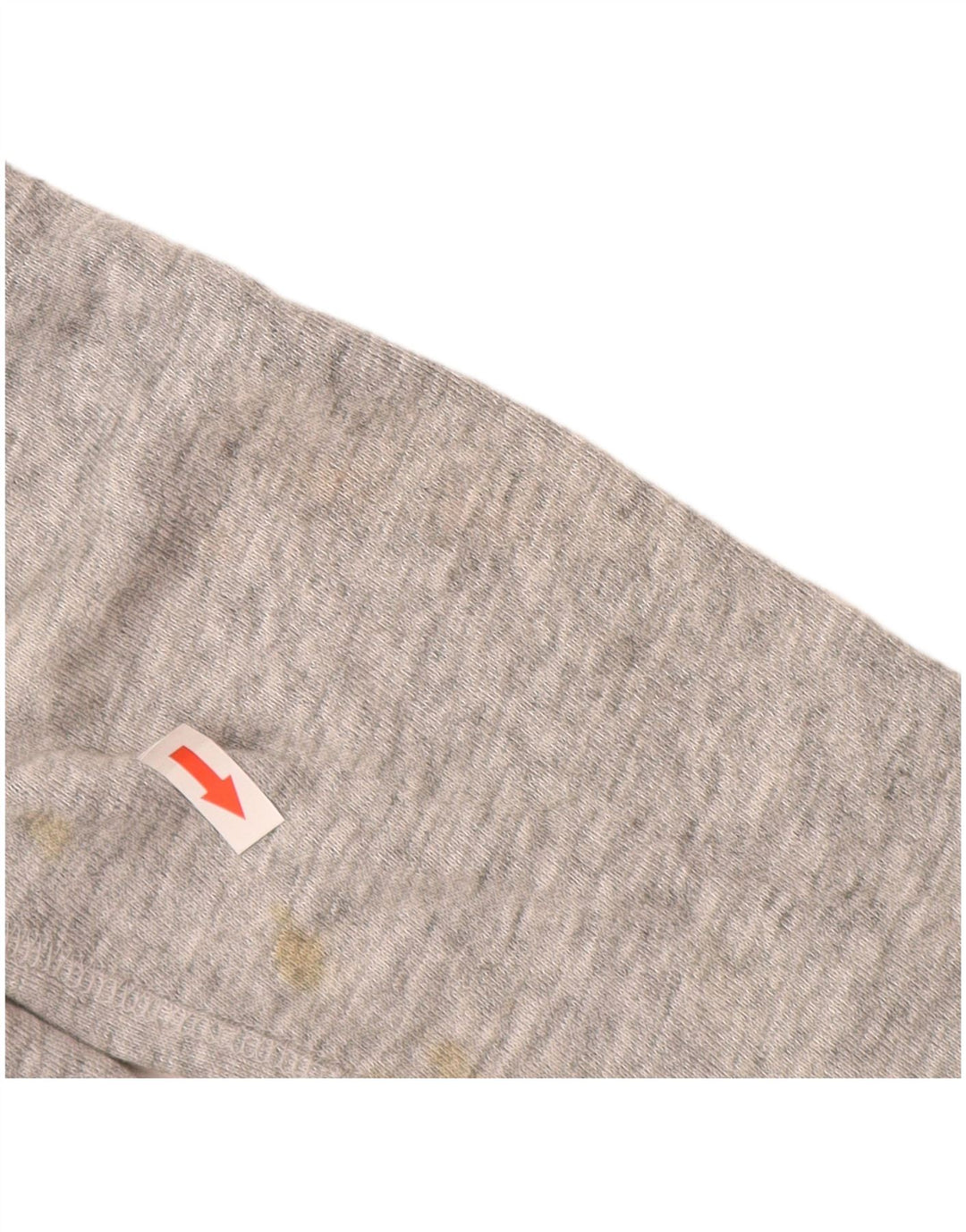 Женский свитер с рисунком LEVI'S, джемпер UK 12, средний серый хлопок