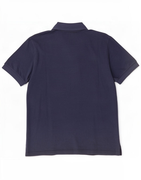 Рубашка-поло Benetton для мальчиков 13-14 лет, 3XL, темно-синяя, хлопок