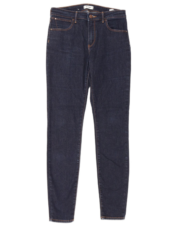 Женские джинсы скинни Wrangler W28 L32 Темно-синие, хлопок