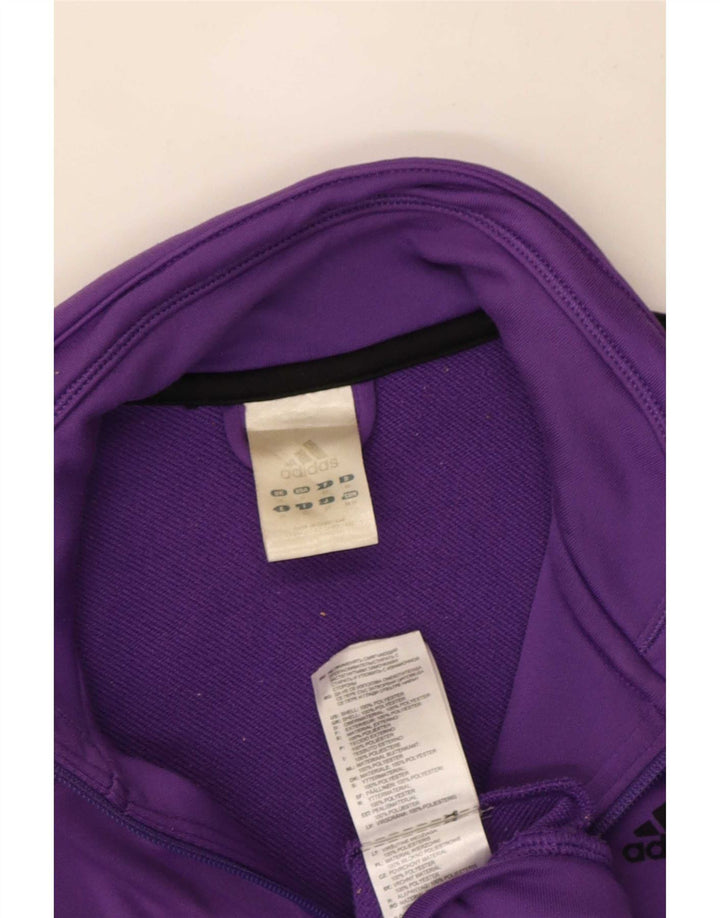 Женский спортивный костюм Adidas Top Jacket UK 14, средний фиолетовый, полиэстер