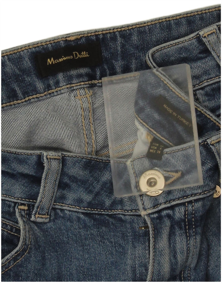 Женские прямые джинсы Massimo Dutti EU 38 Small W28 L27 Синие