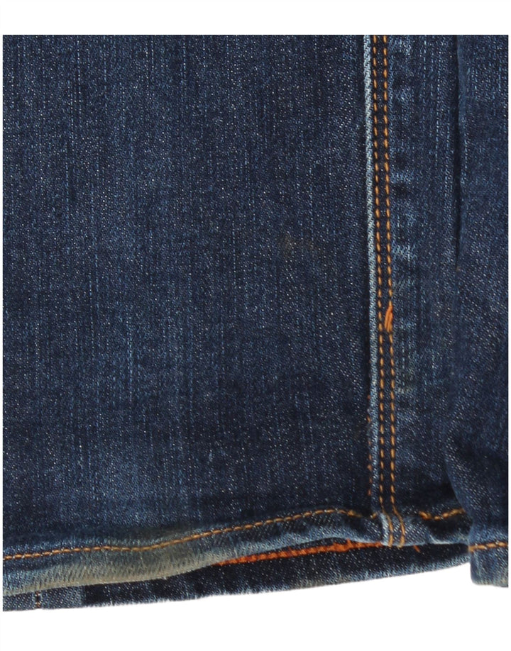 Мужские узкие джинсы Superdry W28 L32, синий хлопок