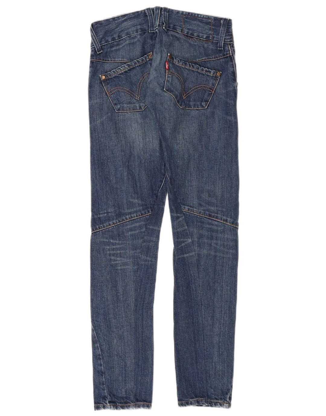 Женские узкие джинсы Levi's W26 L32, синие, хлопок