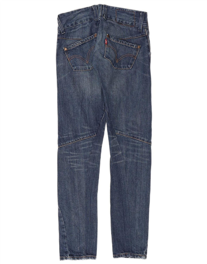 Женские узкие джинсы Levi's W26 L32, синие, хлопок