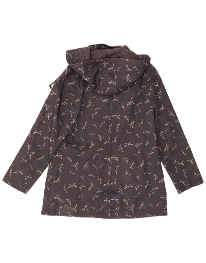 Женская ветровка WHITE STUFF UK 14, большая темно-синяя с животным принтом