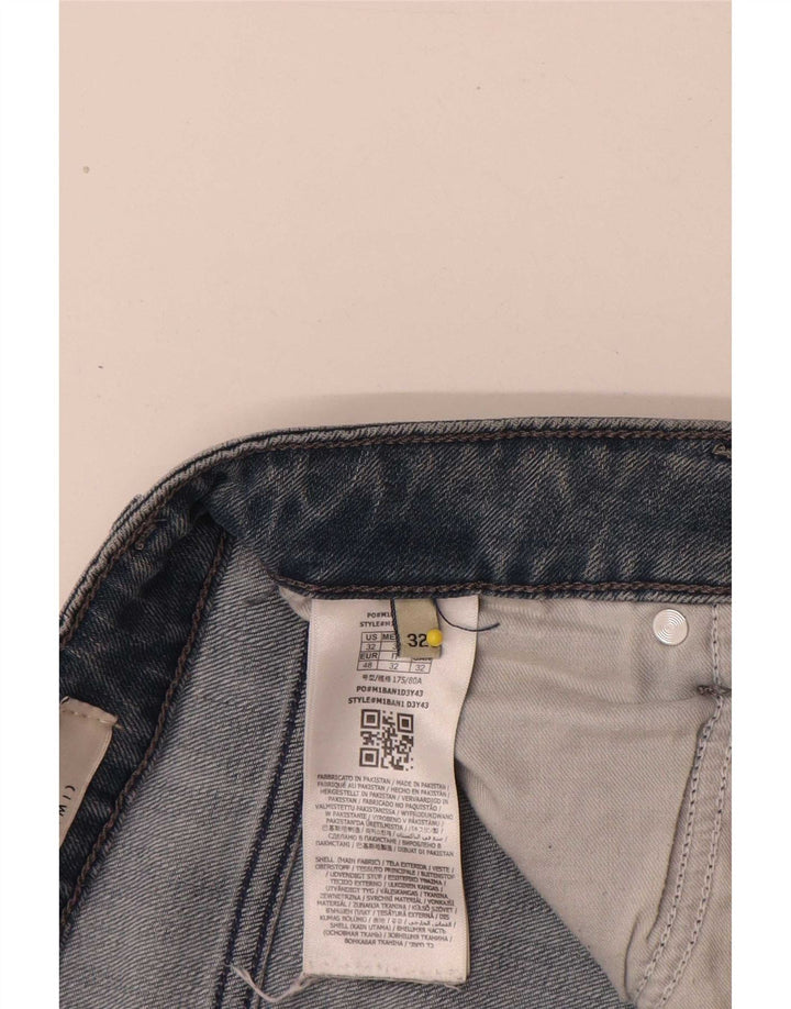 Мужские узкие джинсы Guess W32 L32 синие, хлопок