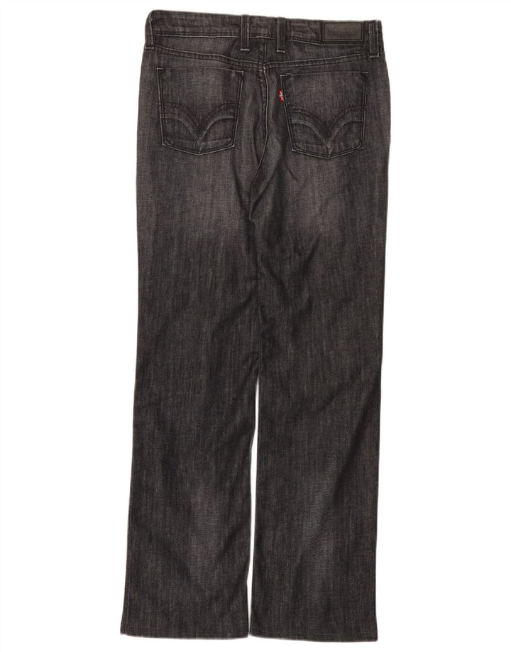 Женские прямые джинсы Levi's 627 W30 L29, серый хлопок