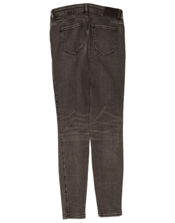 Женские джинсы скинни Massimo Dutti со средней посадкой EU 36 XS W26 L30 Серый хлопок