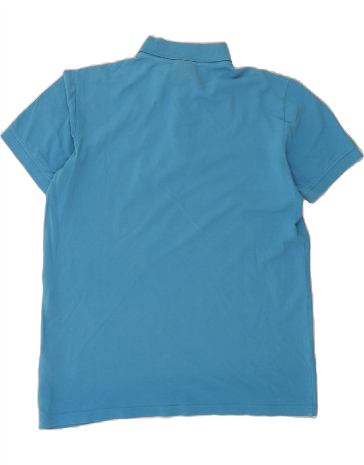 KAPPA Mens Polo Shirt Medium Blue Cotton Vintage Kappa and Second-Hand Kappa from Messina Hembry 