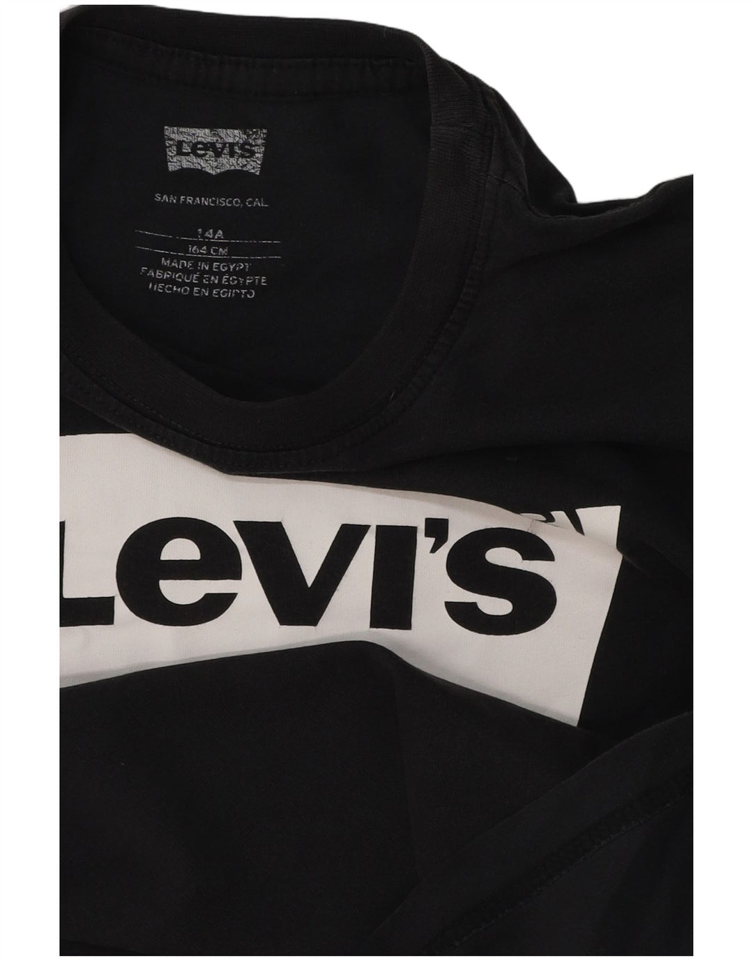 Футболка с рисунком Levi's для мальчиков 13-14 лет, серая