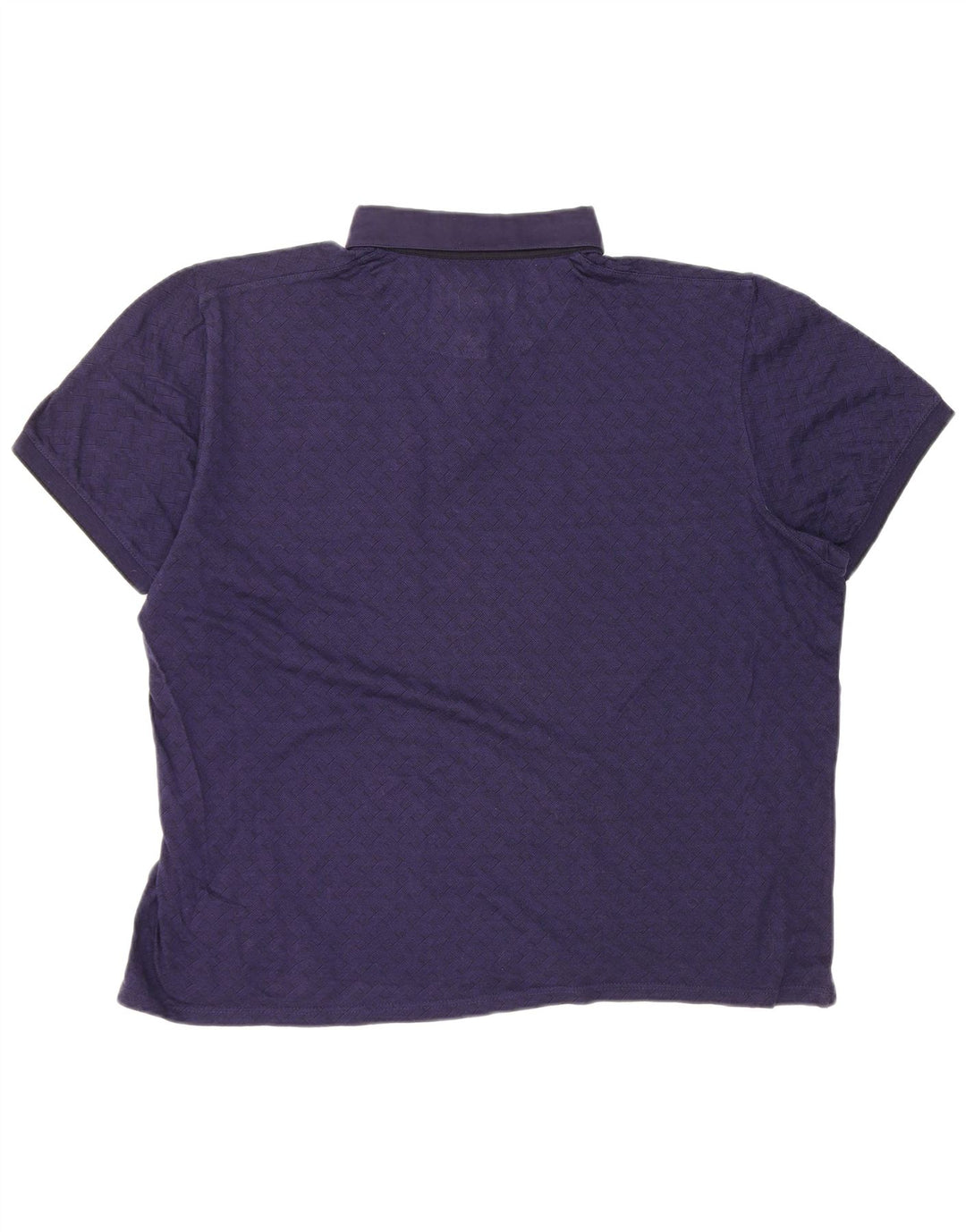 Мужская рубашка-поло Ted Baker, размер 6, 2XL, темно-синяя клетка, хлопок