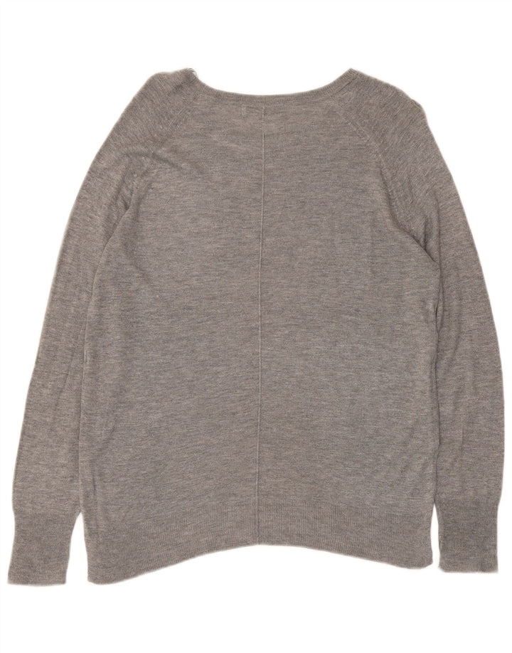 Женская блузка Zara Top UK 14, средний серый