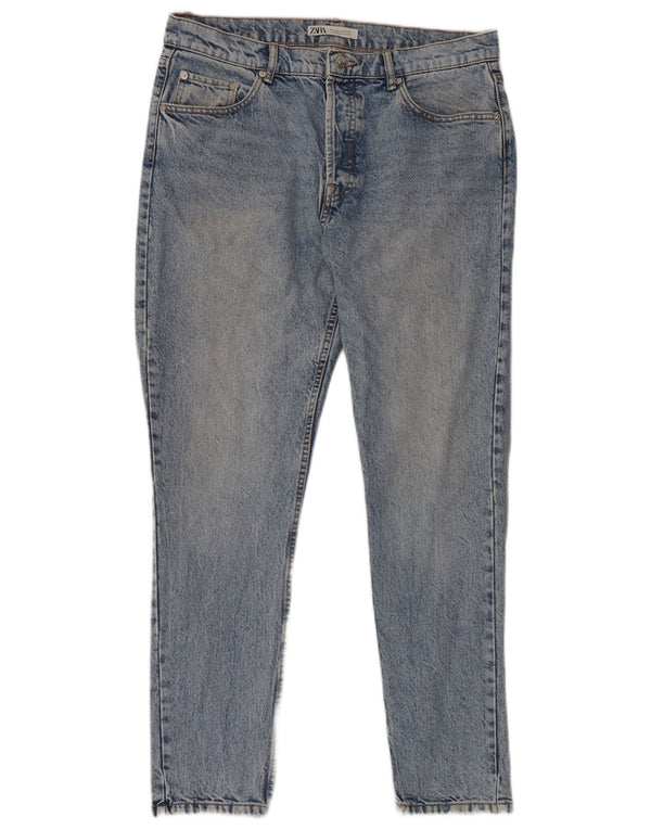 Мужские джинсы скинни ZARA EU 44, большие W34 L32, синие