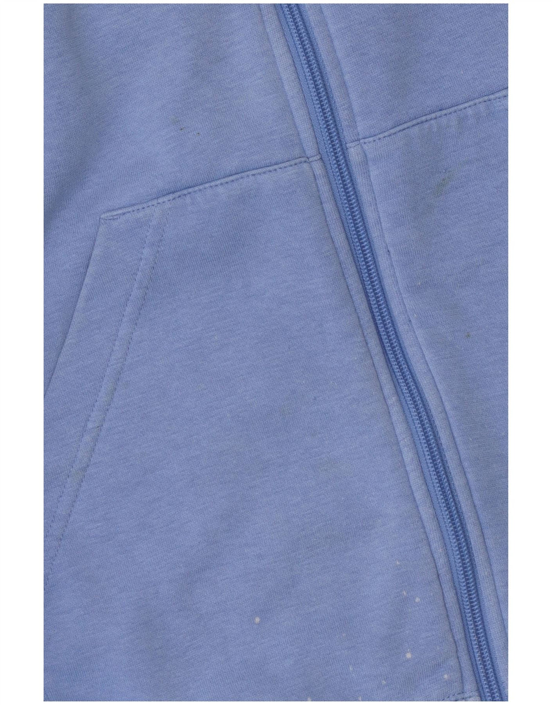 Женский джемпер с капюшоном ADIDAS UK 18 XL, синий хлопок