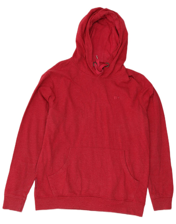Женский джемпер с капюшоном Mountain Warehouse UK 14, большой розовый хлопок