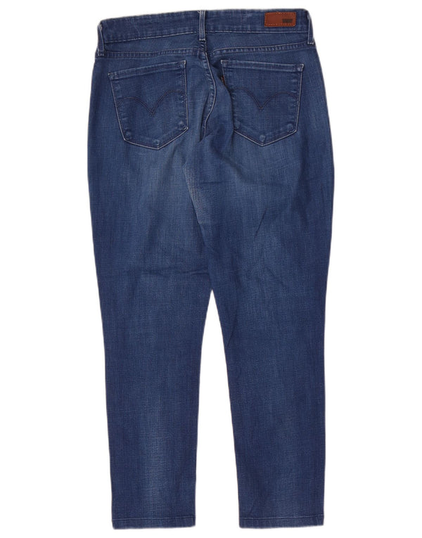 Женские джинсы скинни Levi's Demi Curve со средней посадкой W27 L26, синие, хлопок