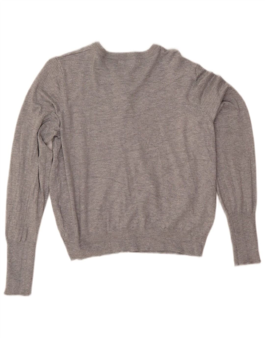 Женский укороченный кардиган MARKS & SPENCER UK 14, средний серый вискоза