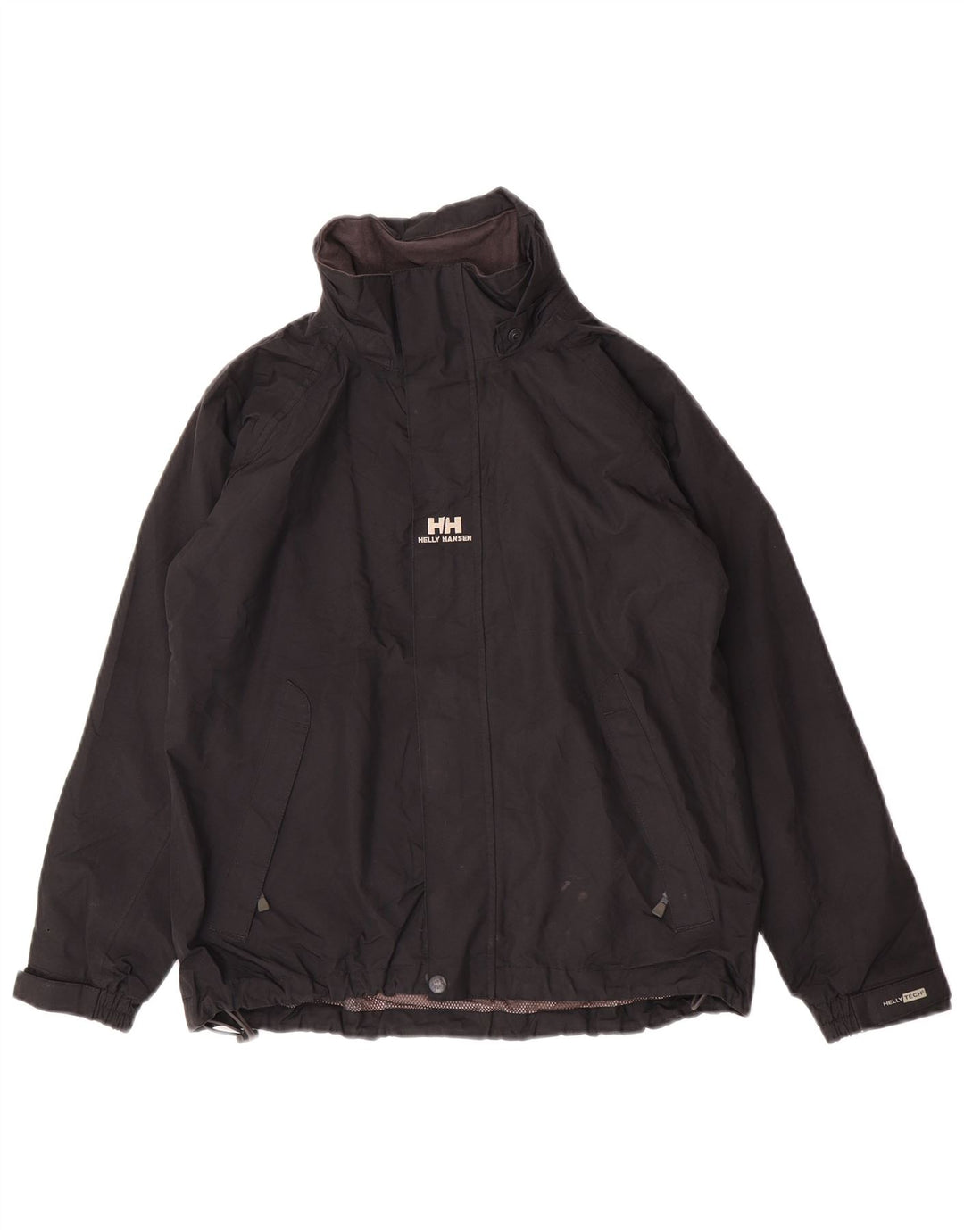 Куртка-ветровка Helly Hansen для мальчиков 11-12 лет, черный полиэстер