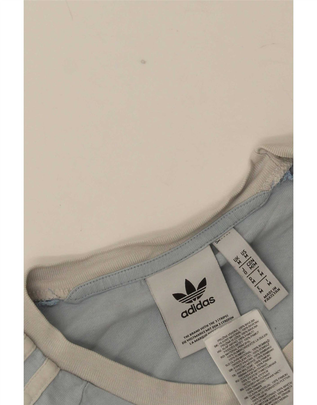 Мужская футболка Adidas Top Medium Blue Cotton