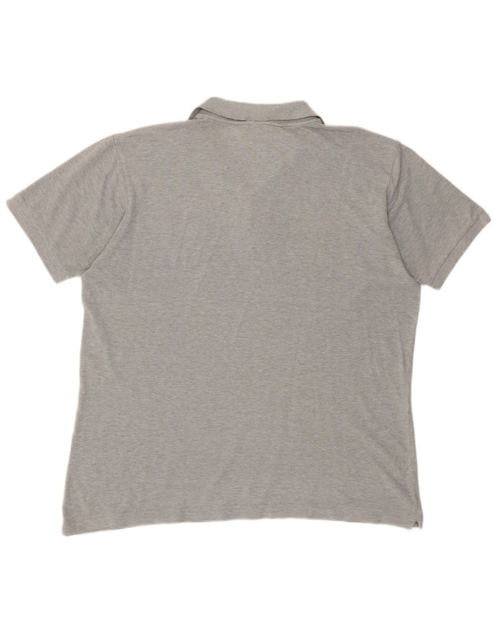 KAPPA Mens Polo Shirt XL Grey Cotton