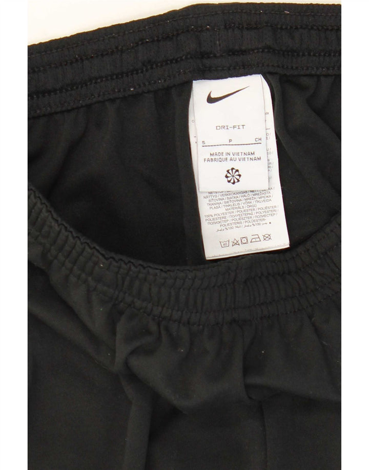Мужские спортивные брюки Nike, маленькие черные, из полиэстера