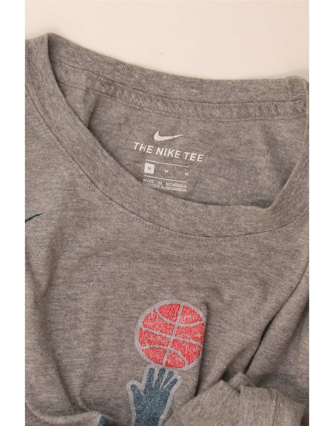 Мужская футболка с рисунком Nike Washington Wizards, средний серый цвет