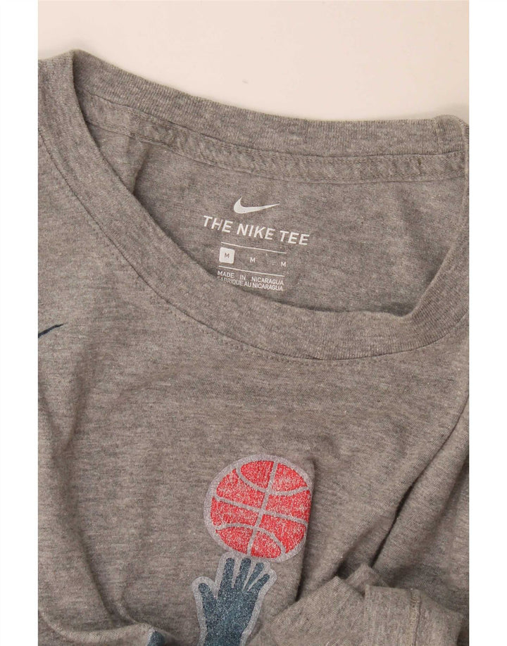 Мужская футболка с рисунком Nike Washington Wizards, средний серый цвет