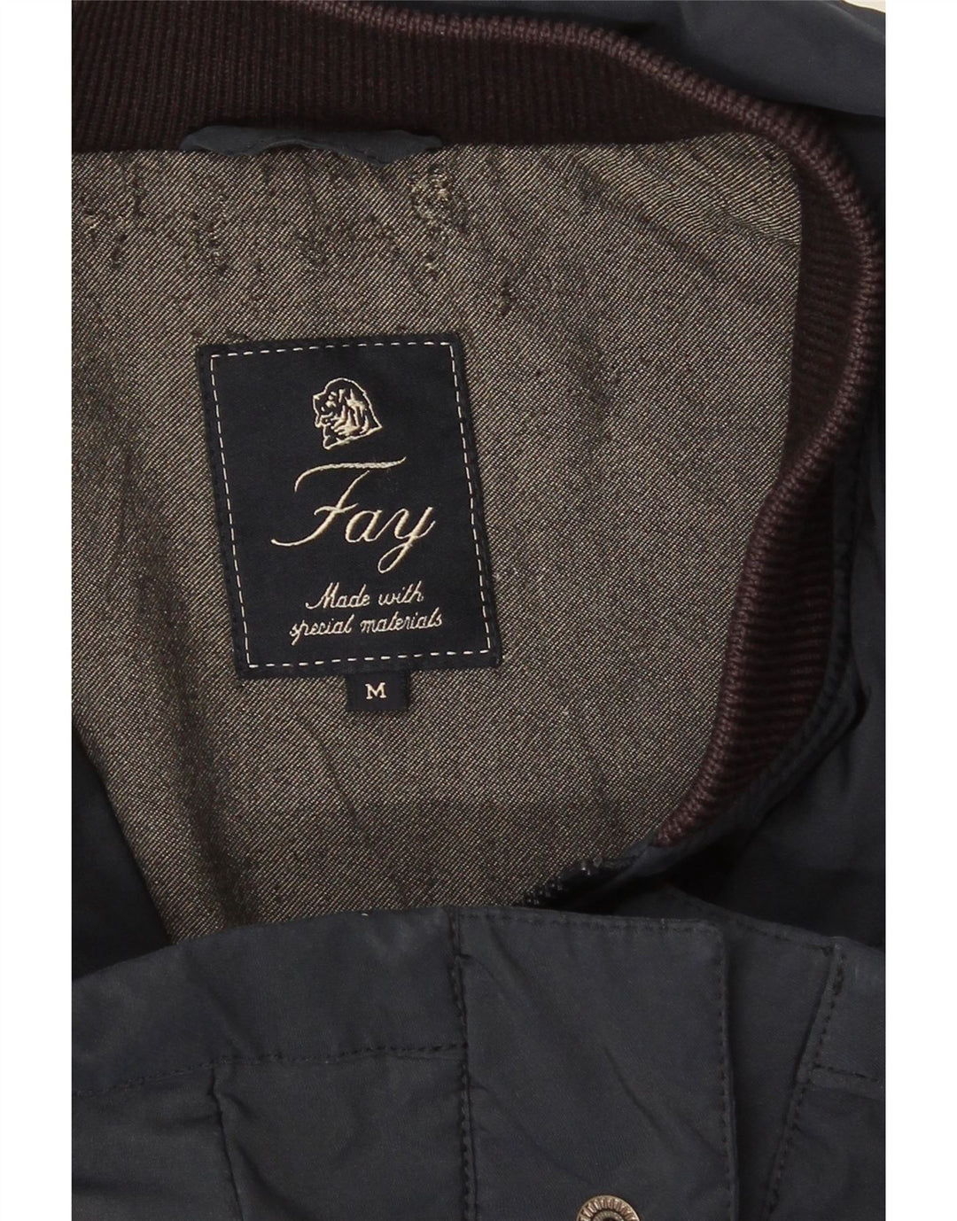 Мужская куртка Fay Utility UK 38, средний темно-синий