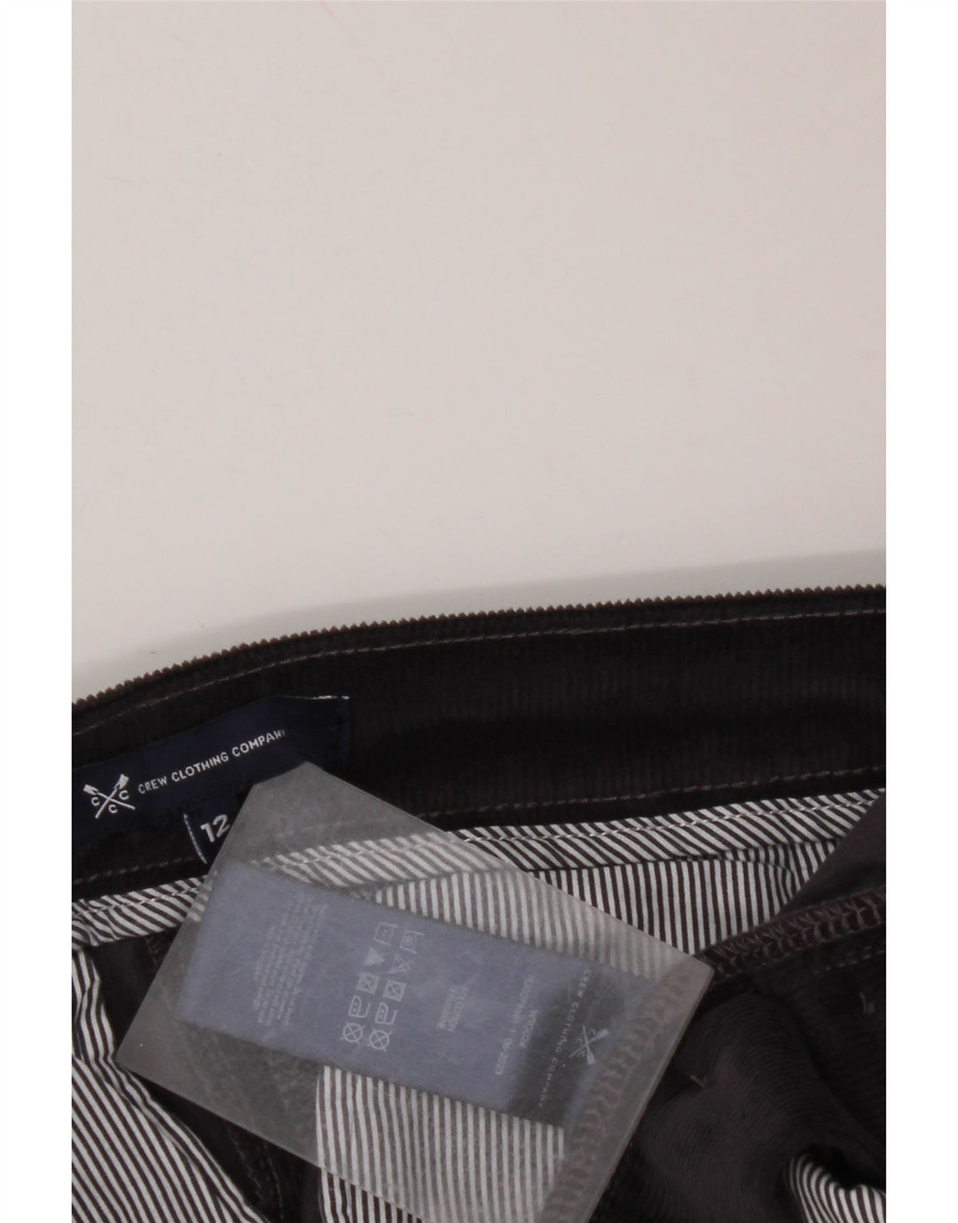 ОДЕЖДА ДЛЯ ЭКИПАЖА Женские вельветовые брюки UK 12 Medium W30 L28 Темно-синие